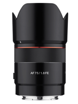 Samyang AF 75mm f/1.8 FE Lens (Sony E)