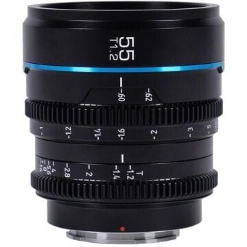 Sirui Nightwalker 55mm T1.2 S35 Cine Lens (E Mount, Siyah)