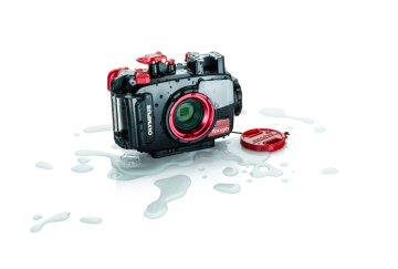 Olympus TG-6 Red + PT-059 Underwater Sualtı Kiti