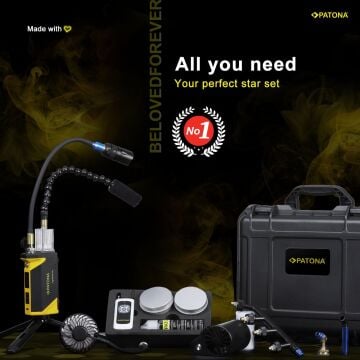 PATONA 4270 Fog Master Pro Set Taşınabilir sis Makinesi Aksesuarları ve Çantası Dahil