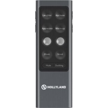 Hollyland MELO P1 Combo Kablosuz El Mikrofon Seti (Siyah)