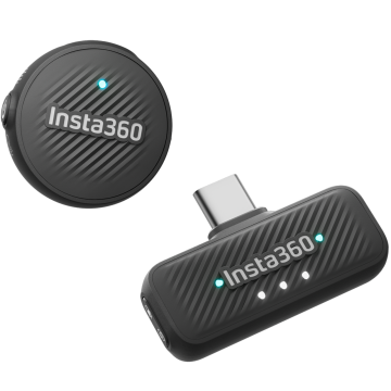 Insta360 Mic Air Kablosuz Verici ve Alıcı Kiti 2,4 GHz (1 TX+ 1 RX)