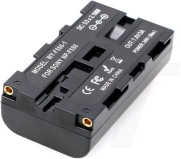 Andoer  D-Tap - NP-F550 / F970 DC5521  Sahte  Pili Sony Atomos Ninja V Monitör