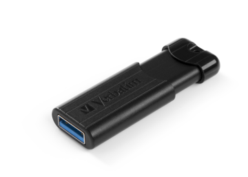 VERBATIM 49318 - 64GB PINSTRIPE USB 3.2 GEN 1 DRIVE