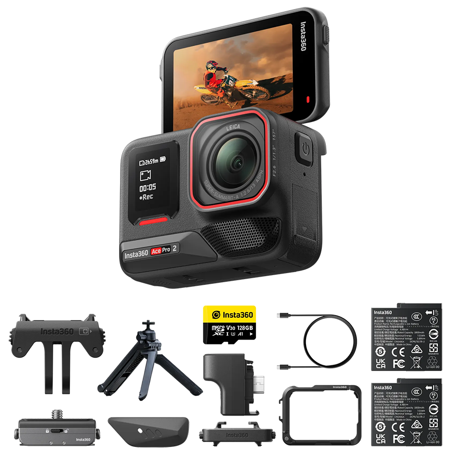 Insta360 Ace Pro 2 Aksiyon Kamerası Ultimate Bundle
