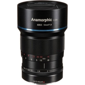Sirui 50mm f/1.8 Anamorphic Lens (Fuji X Mount)