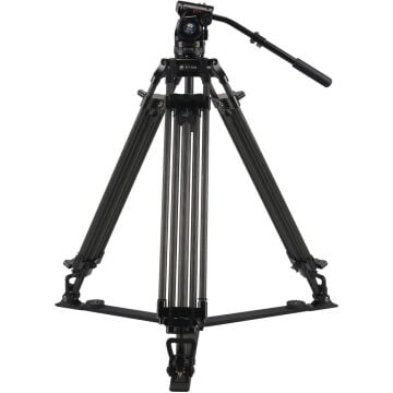Sirui BCT‑2203+BCH‑10 Profesyonel Karbon Fiber Video Tripod Kiti