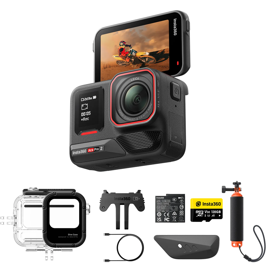 Insta360 Ace Pro 2 Aksiyon Kamerası Dalış Paketi