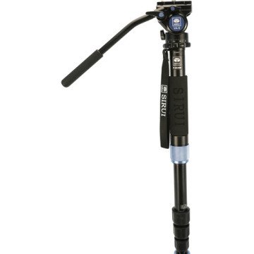 Sirui P204SR VA5 Kafalı Foto Video Monopod