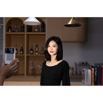 Zhiyun Fiveray M40 Güçlü 40W Pocket LED Light Combo ( Dıffuser + Adaptor )