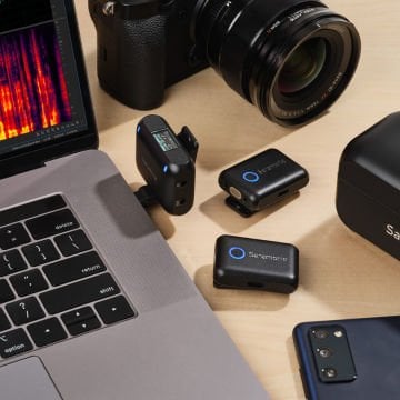 Saramonic Blink 500 B2+ Kameralar ve Mobil Cihazlar için 2 Kişilik Kablosuz Klipsli Mikrofon Sistemi (2,4 GHz)