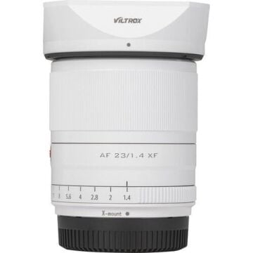 Viltrox AF 23mm f/1.4 XF STM Lens (FUJIFILM X, White)