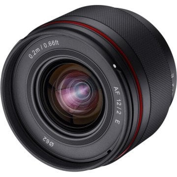 Samyang AF 12mm F/2.0 E Lens (Sony E)
