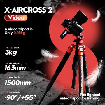 Fotopro X-AIRCROSS 2 Video Tripod Kit