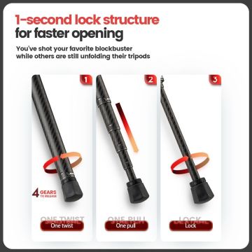 Fotopro X-AIRCROSS 2 Video Tripod Kit