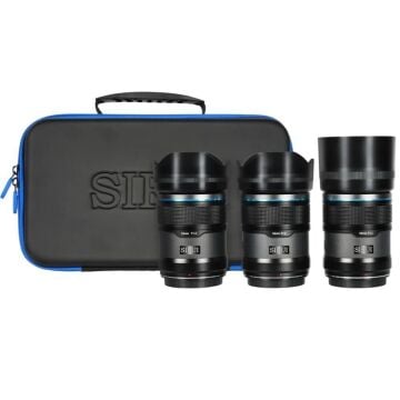 Sirui Sniper 23mm, 33mm & 56mm F1.2 Lens Kiti (X Mount, Siyah)