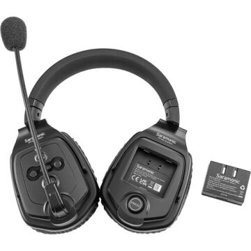 Saramonic WiTalk-DRH Tam Çift Yönlü Kablosuz İnterkom Çift Kulaklı Uzak Kulaklık (1,9 GHz)
