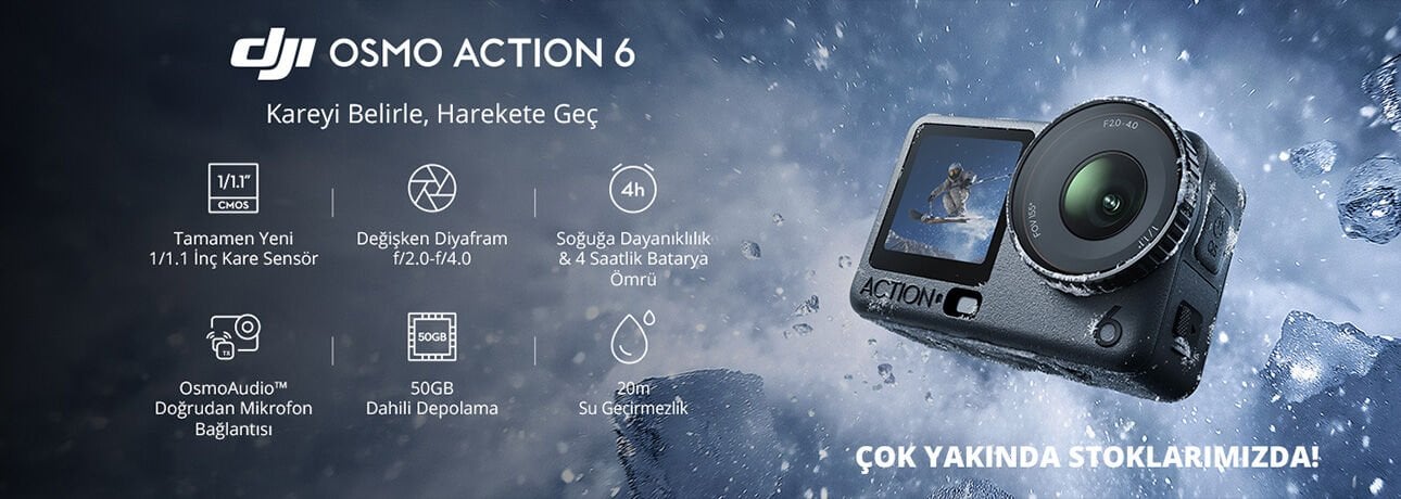DJI Osmo Action 6 Fiyatı - Satın Al