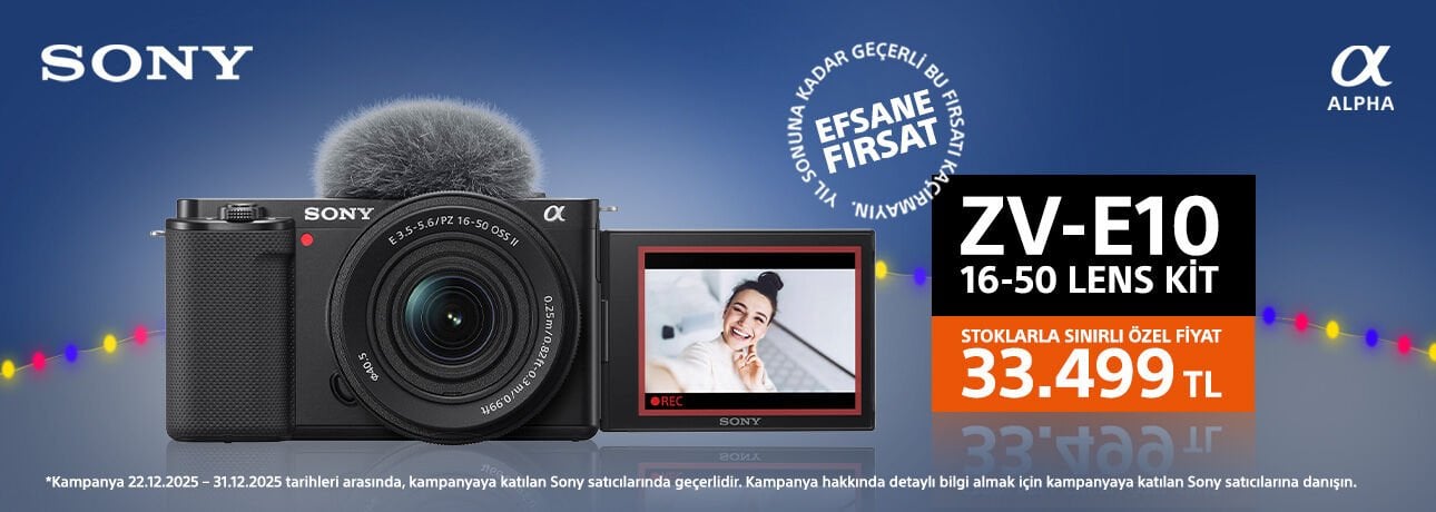 Sony ZV-E10 16-50mm Fiyatı