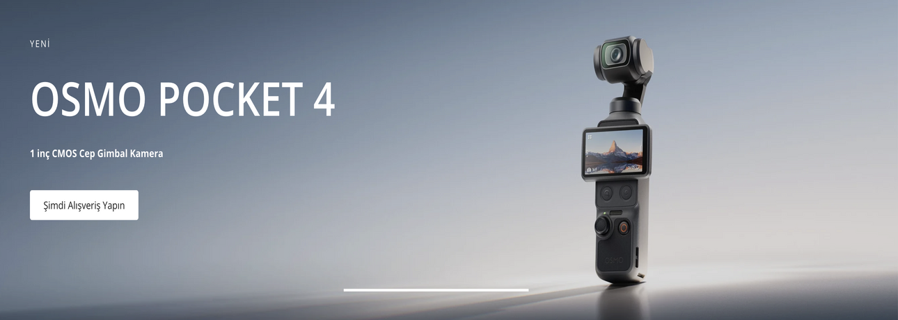 DJI Osmo Pocket 4 Fiyatı